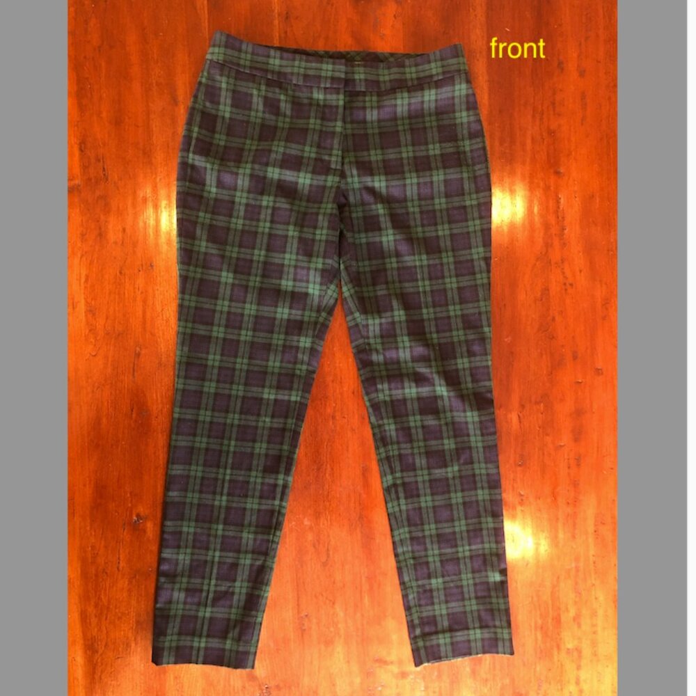 Tommy Hilfiger womens plaid pants size 4
